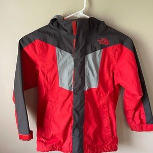 North face kids triclimate coat